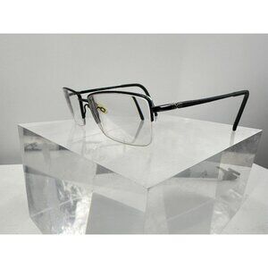 Turboflex MOD TF 340 20 Gunmetal/Green 55-17-145 Metal Half-Rim Frames (LE-2)